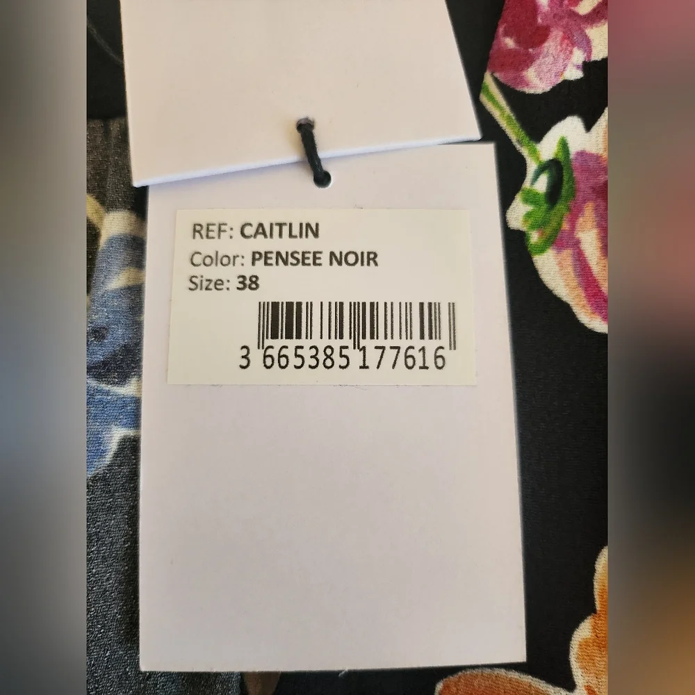 Rouje Caitlin Midi Wrap Dress FR 38 - Picture 13 of 16